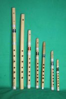 reed flute deep tuning bb - b - a - gis