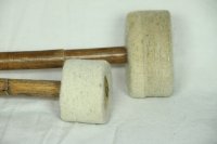 (Bild für) Filzschlägel weiss